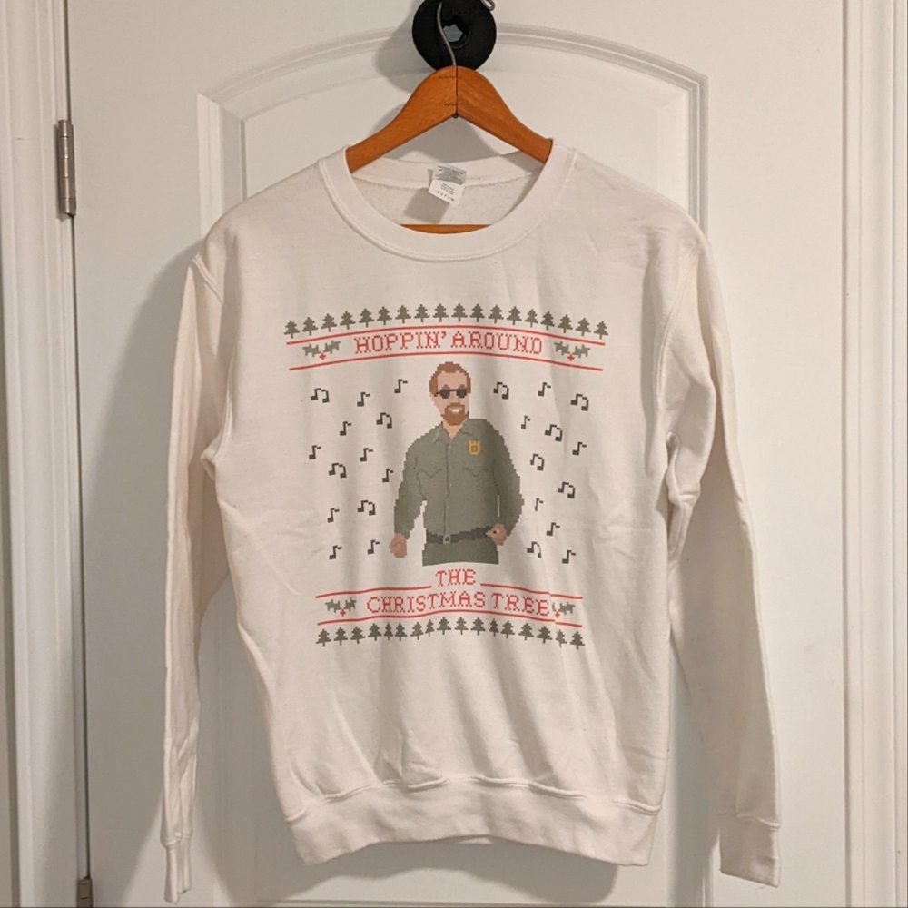 Stranger Things Hopper Christmas Sweater